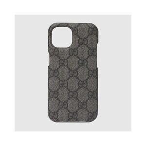 NEW Gucci iPhone 15 Grey Ophidia Case GG 100% Authentic